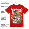 Red Collection DopeSkill Red T-shirt Trippin Graphic