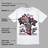 Burgundy 5s DopeSkill T-Shirt True Love Will Kill You Graphic