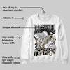 Reverse Metallic 5s DopeSkill Sweatshirt Sorry I've Been Trappin Graphic