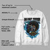 University Blue Toe 1s DopeSkill Sweatshirt New Black Queen Graphic