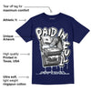 Midnight Navy 11s DopeSkill T-shirt Paid In Full Graphic