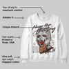 Baroque Brown 12s DopeSkill Sweatshirt Never Stop Hustling Graphic