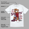 Burgundy 5s DopeSkill T-Shirt If You Aint Graphic