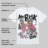 Gel Kayano 14 Pink Glo DopeSkill T-Shirt No Risk No Story Graphic