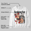 Samba OG White Black Clear Granite 1s DopeSkill Sweatshirt Looking For Love Graphic