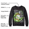 AJ 5 Green Bean DopeSkill Sweatshirt Takin No L's Graphic