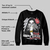 Black Metallic Reimagined 5s DopeSkill Sweatshirt NPC Graphic