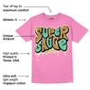 Dunk Playful Pink Multi Color Bronzine Clear Jade Luminous Green DopeSkill Pink T-shirt Super Sauce Graphic