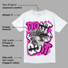 Dunk Low Active Fuchsia DopeSkill T-Shirt Don't Quit Graphic