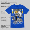 Blueberry 12s DopeSkill Royal T-shirt Threat Graphic