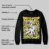 Yellow Snakeskin 11s DopeSkill Sweatshirt Resist Graphic