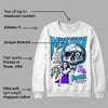 University Blue Toe 1s DopeSkill Sweatshirt Mystery Ghostly Grasp Graphic