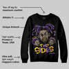 PURPLE 'Two Sides' DopeSkill Graphic Sweatshirt