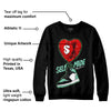 Green Glow 1s DopeSkill Sweatshirt Self Made Graphic