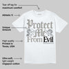 Cool Grey 9s DopeSkill T-Shirt Protect Me From Evil Graphic