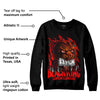 Satin Bred 1s DopeSkill Sweatshirt Black King Graphic