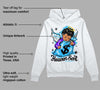 University Blue Toe 1s DopeSkill Hoodie Sweatshirt Heaven Sent Graphic