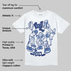 Rare Air Deep Royal Blue 1s DopeSkill T-Shirt Real Y2K Players Graphic