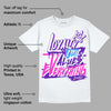 Dunk Purple Championship Court White DopeSkill T-Shirt LOVE Graphic