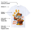 Orange Black White DopeSkill T-Shirt Make Money Graphic