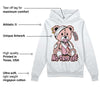 Legend Pink 11s DopeSkill Hoodie Sweatshirt Hurt Bear Graphic