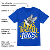 Laney 14s DopeSkill Varsity Royal T-shirt Juneteenth 1865 Graphic