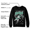 Green Glow 3s DopeSkill Sweatshirt Nevermind Graphic