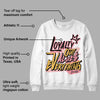 Red Stardust 3s DopeSkill Sweatshirt LOVE Graphic