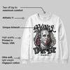 Black Cat 3s DopeSkill Sweatshirt Money Don't Lie Graphic