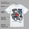 Midnight Navy 3s DopeSkill T-Shirt Love Kills Graphic