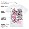 Team Red 1s DopeSkill T-Shirt Real Ones Move In Silence Graphic