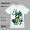 Gorge Green 1s DopeSkill T-Shirt Smile Through The Pain Graphic