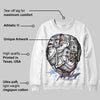 University Blue 6s DopeSkill Sweatshirt Money Longer Graphic
