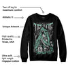 Green Glow 3s DopeSkill Sweatshirt Life or Die Graphic