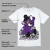 Field Purple 12s DopeSkill T-Shirt MOMM Bear Graphic