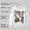 Red Stardust 3s DopeSkill Sweatshirt Trust God Graphic