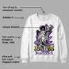 Field Purple 12s DopeSkill Sweatshirt Juneteenth Graphic