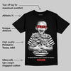Reverse Infrared 6s DopeSkill T-Shirt Scared Money Don't Make No Money Graphic