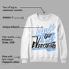 Powder Blue 9s DopeSkill Sweatshirt LOVE Graphic