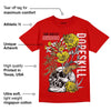 Red Collection DopeSkill Red T-shirt Side Hustle Graphic