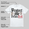 Olive 9s DopeSkill T-Shirt Protect Me From Evil Graphic