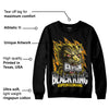 Yellow Ochre 6s DopeSkill Sweatshirt Black King Graphic