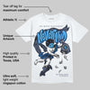 Diffused Blue 11s DopeSkill T-Shirt Nevermind Graphic