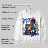 Storm Blue 1s 2025 DopeSkill Sweatshirt Drip'n Never Tripp'n Graphic