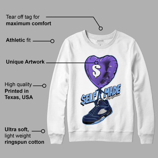 Georgetown 5s DopeSkill Sweatshirt Self Made Graphic