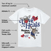 Rare Air Deep Royal Blue 1s DopeSkill T-Shirt New Love Heals Graphic