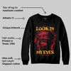 Red Collection DopeSkill Sweatshirt Look In My Eyes Graphic
