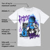 Dark Iris 3s DopeSkill T-Shirt Drip'n Never Tripp'n Graphic
