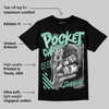Green Glow 3s DopeSkill T-Shirt Pocket Change Graphic