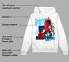 University Blue Toe 1s DopeSkill Hoodie Sweatshirt Drip'n Never Tripp'n Graphic